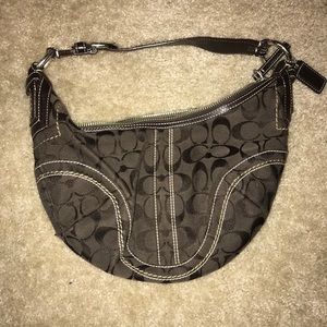 Coach handbag brown great condition